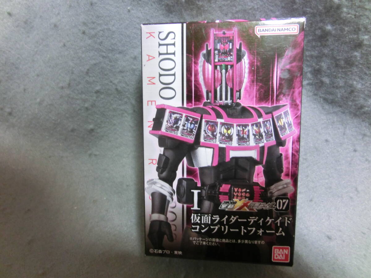 SHODO-XX 仮面ライダー ディケイド コンプリートフォーム 未開封拍卖