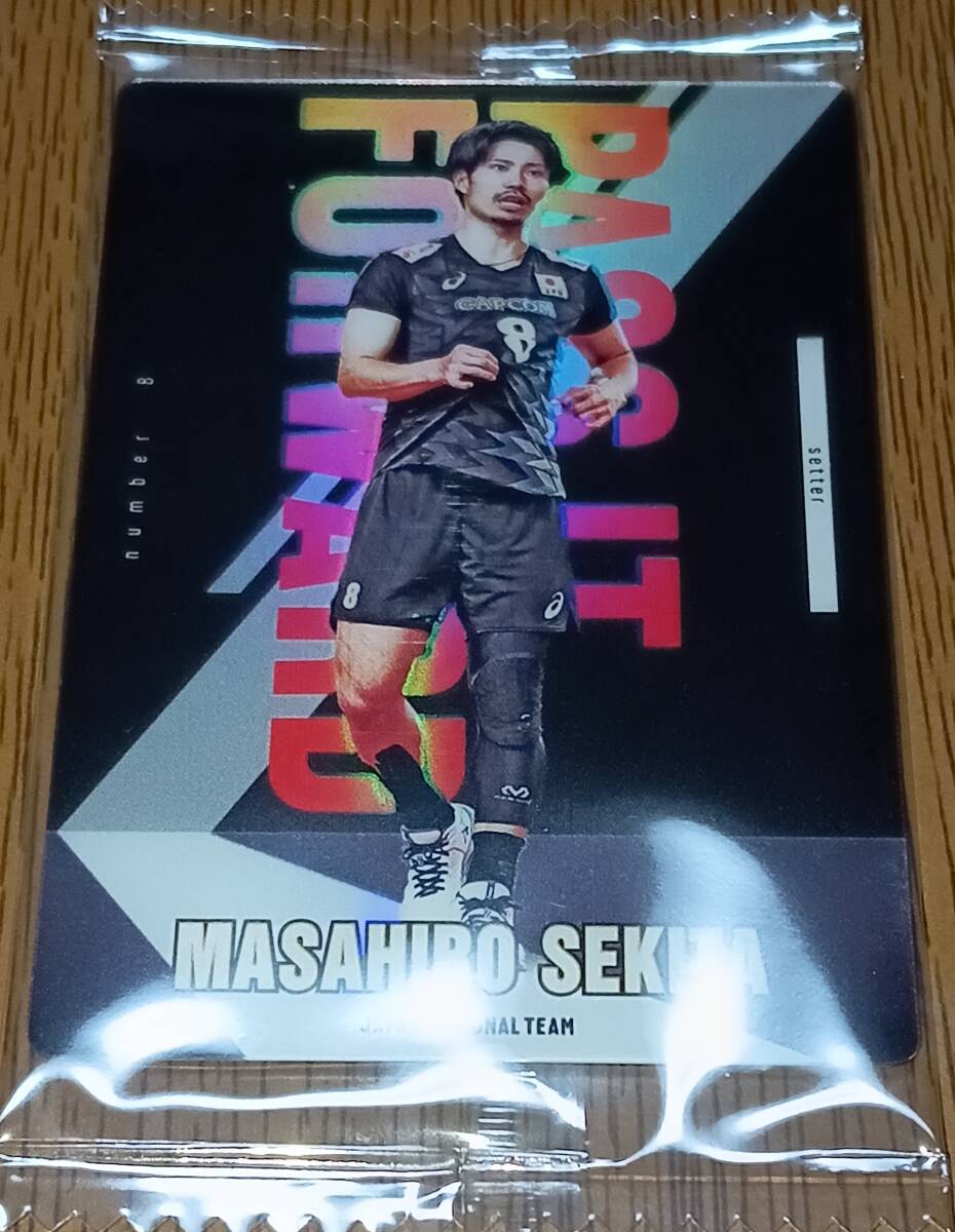 バレーボール 日本代表 ツインウエハース 関田誠大1 ノーマル拍卖