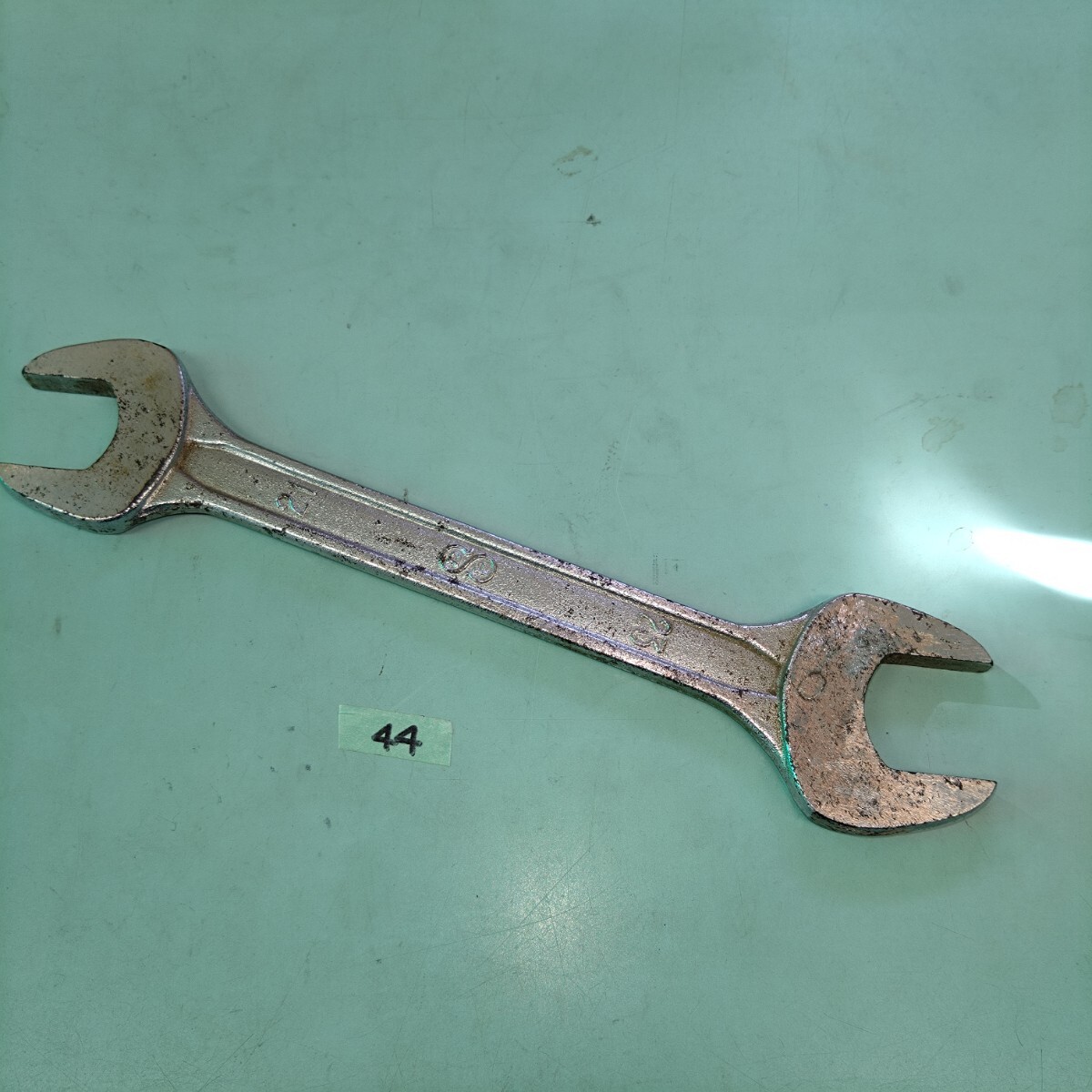 両口 スパナ 21 x 23 日本製 全長22cm Made in Japan 工具 DIY 車載工具 44拍卖