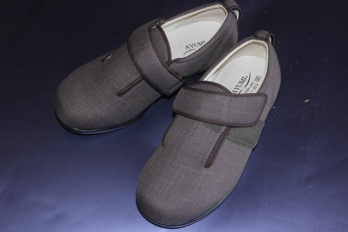 新品未使用・介護シューズあゆみ・AYUMI(ayumi) サイズ25cm/25.5cm(購入しましたが使いませんでした)拍卖