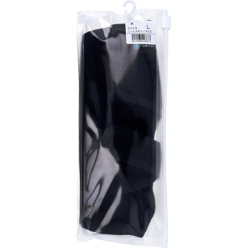 ニーレスキュークロスサポート ひざ用サポーター ブラック Lサイズ拍卖