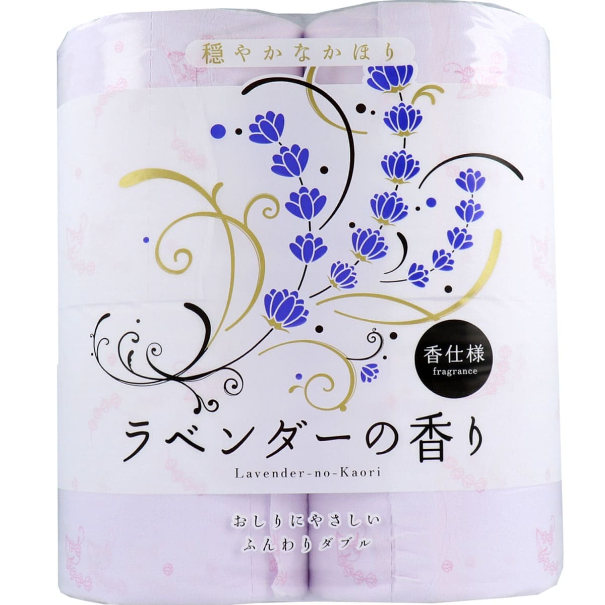 四国特紙 トイレットペーパー ラベンダーの香り ダブル 30m×4ロール拍卖