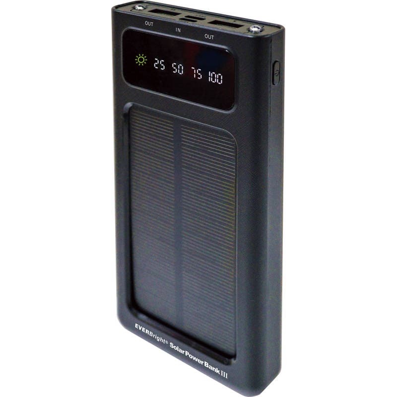 エバパワーブライト ソーラーパワーバンク3 10000mAh SYHSPB-3A拍卖