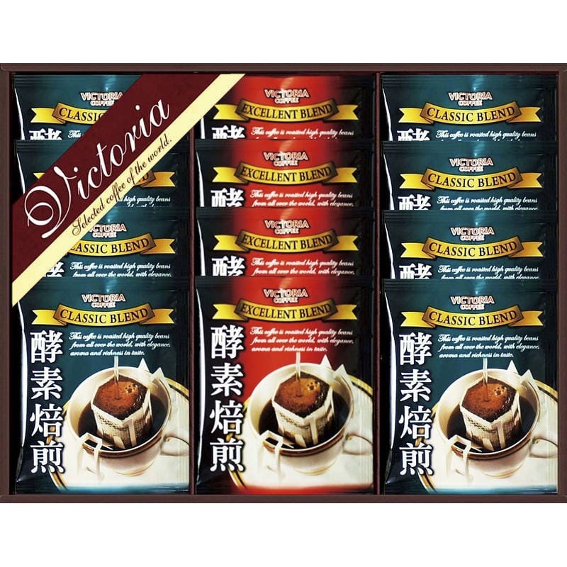 ビクトリア珈琲 酵素焙煎ドリップコーヒーセット ND-150拍卖