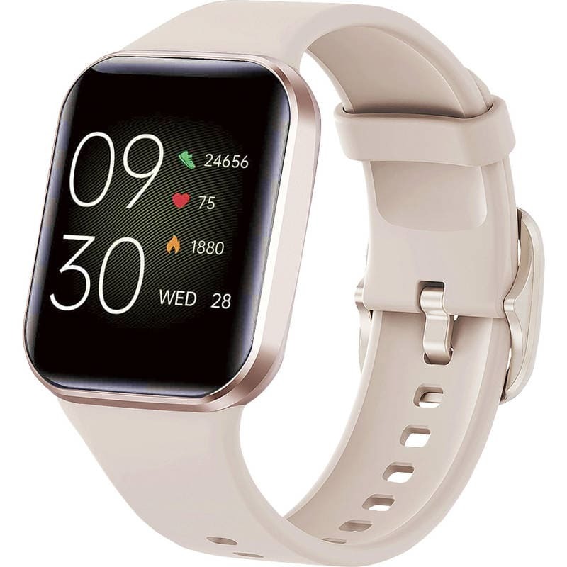 ヤマサ スマートウォッチ CQ-23-Y(GR) グレージュ拍卖