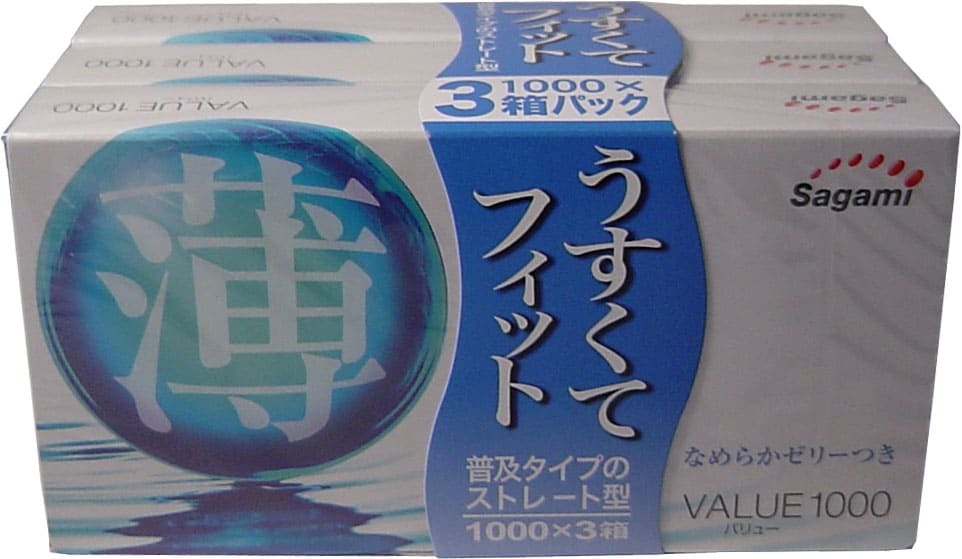 VALUE(バリュー)1000 × 3個パック お買い得コンドーム拍卖