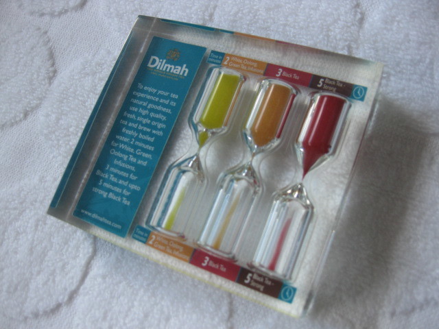 Dilmah ディルマ *ティータイマー*砂時計 2分 3分 5分 スリランカ拍卖