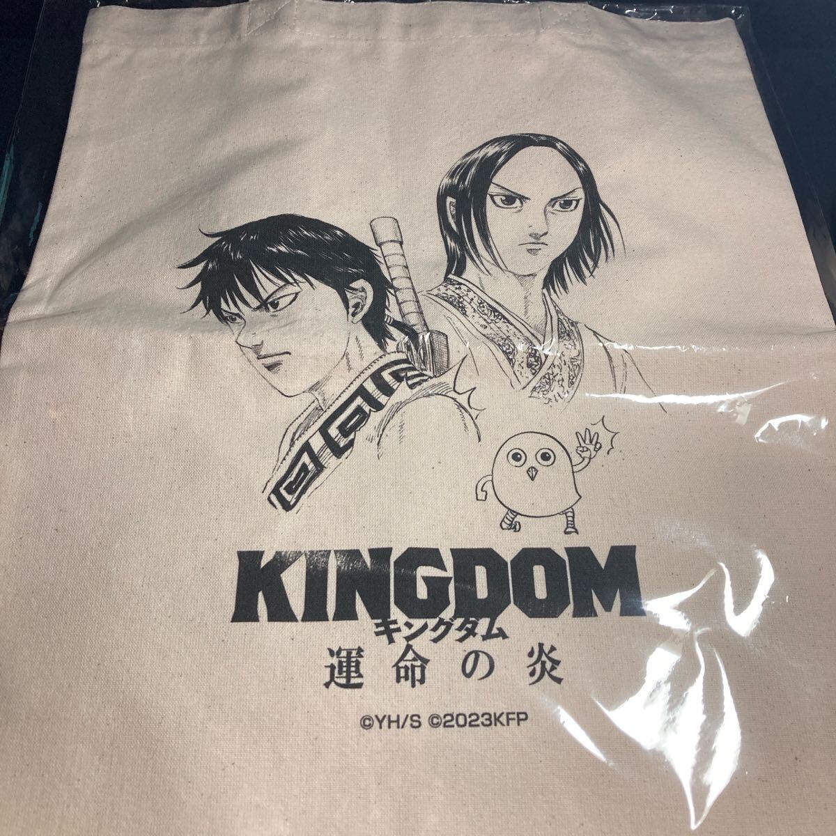 KINGDOM キングダム 運命の炎 トートバッグ バッグ バック カバン 鞄 かばん グッズ 公式 信 政拍卖
