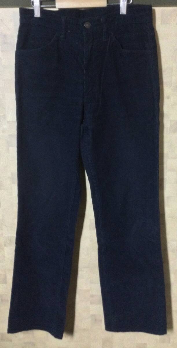 リーバイス Levi's 519 コーデュロイパンツ 日本製 ネイビー アメカジ拍卖