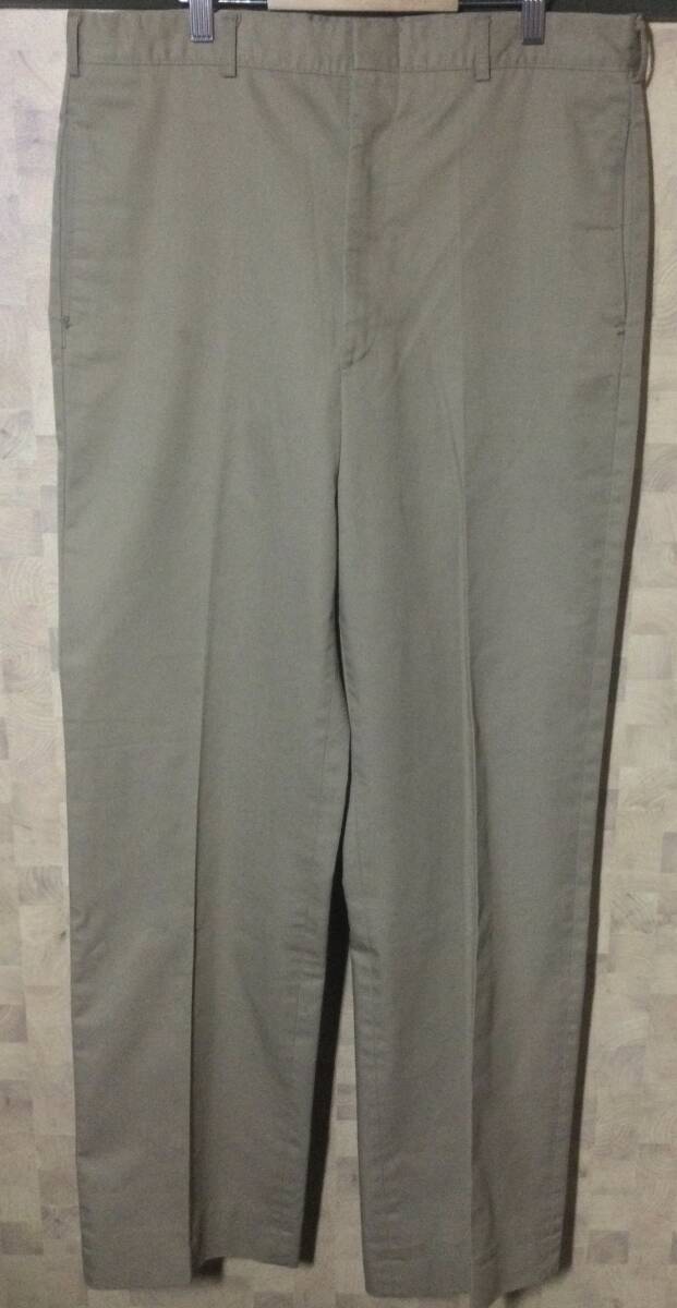 USA製 クレイトン CREIGHTON チノパンツ US NAVY ネイビー 70'S 80's ビンテージ ミリタリー アメカジ タロンジッパー 古着拍卖