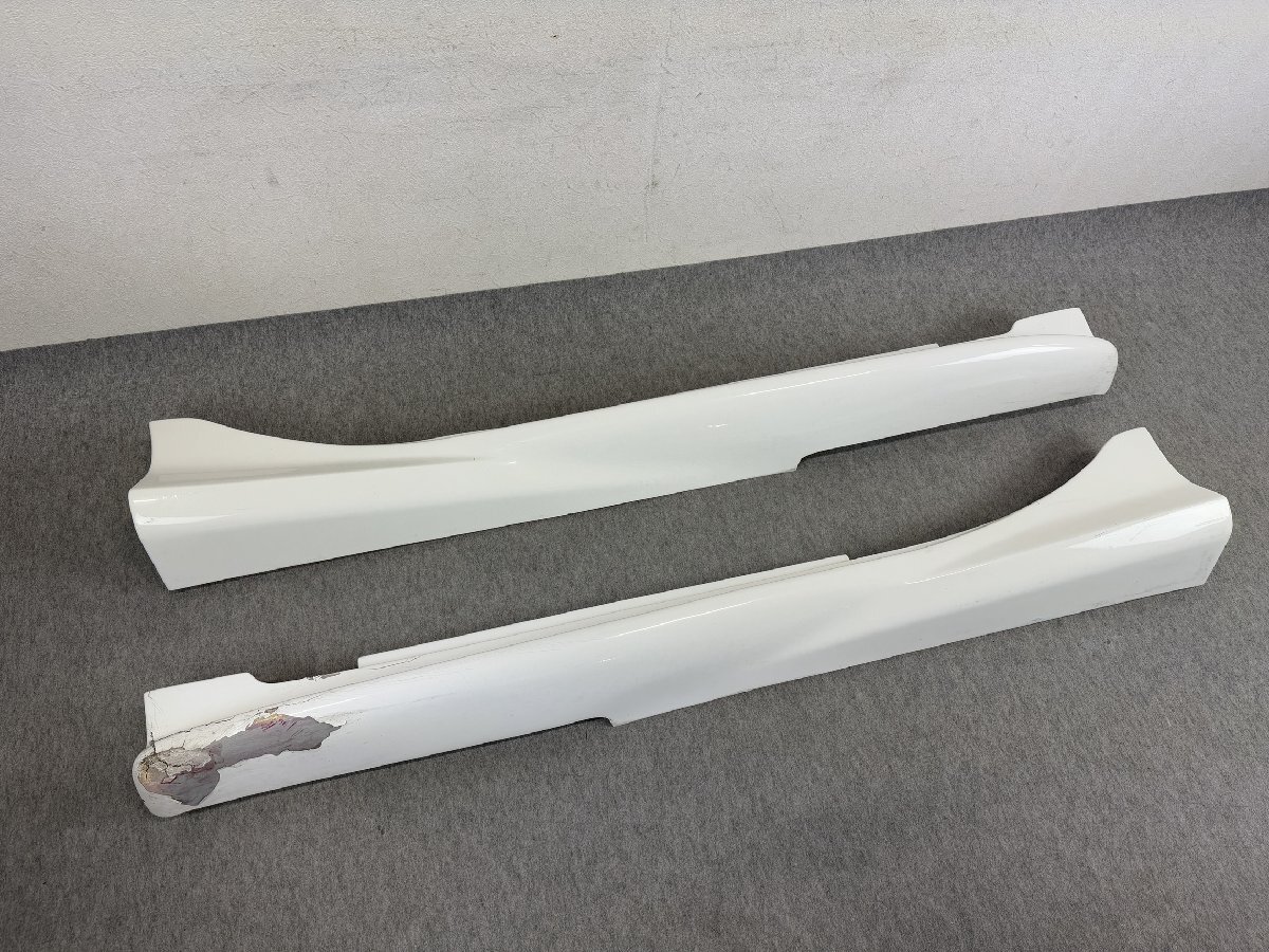 H8年 ST202 セリカ VeilSide ヴェイルサイド サイドステップ エアロ 左右セット 040 スーパーホワイト ST205 3S-GE (N4547)拍卖