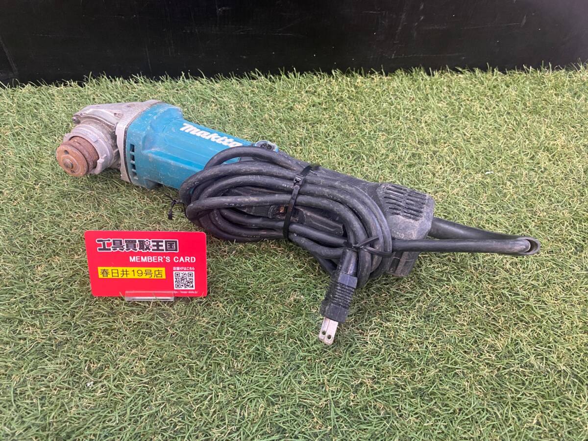 【中古品】【0906】マキタ(makita) 100mmディスクグラインダ GA4060 IT8PY8ROLD7A拍卖