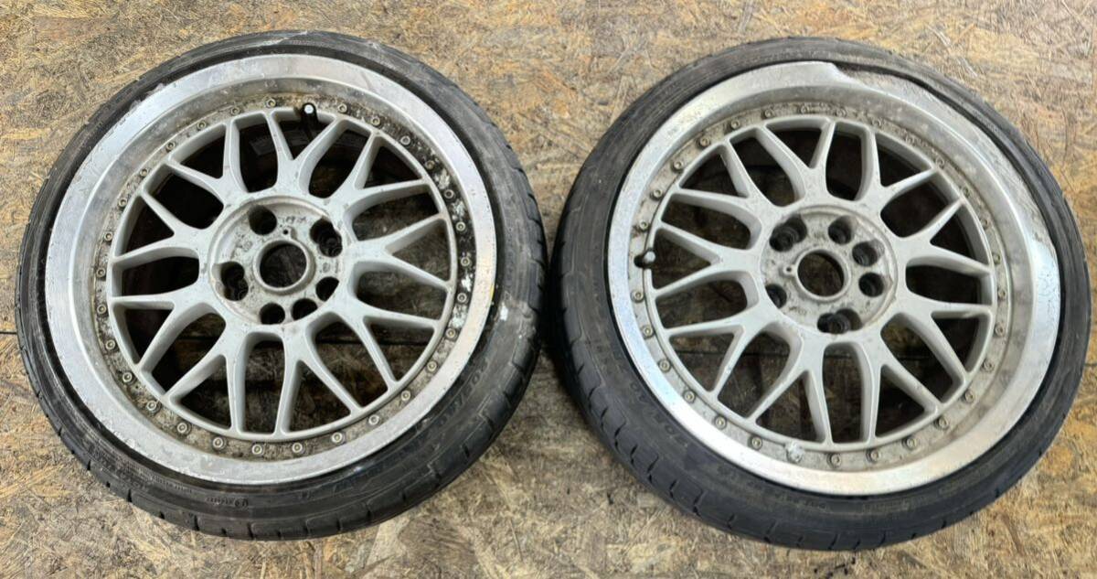 【希少!】EURO JAPAN GT-X 17インチ 9J+45 PCD114.3 5穴 5H 深リム メッシュ ドリケツ シルビア スカイライン FD3S アルテッツァ 180SX拍卖