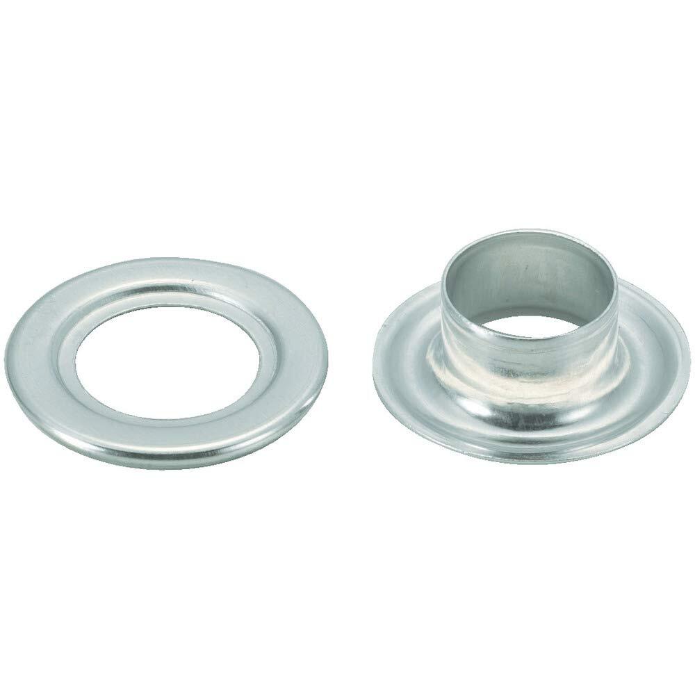 TRUSCO(トラスコ) 両面ハトメ アルミ 12mm 100組入 THP-A12拍卖