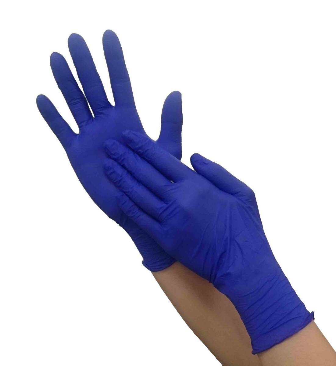 クレシア プロテクガード ダークブルー ニトリルグローブ Mサイズ 100枚 (パウダーフリー 極薄 食品加工向け) 69360拍卖