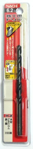 ナチ(NACHI) 鉄工用ドリル 1本入り シンニング 6.2ミリ (金属・金工)拍卖
