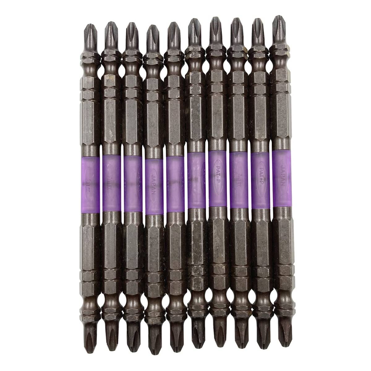 アネックス(ANEX) 黒龍靭ビット 両頭 スリム +2x110 10本袋 ABRS-14M拍卖