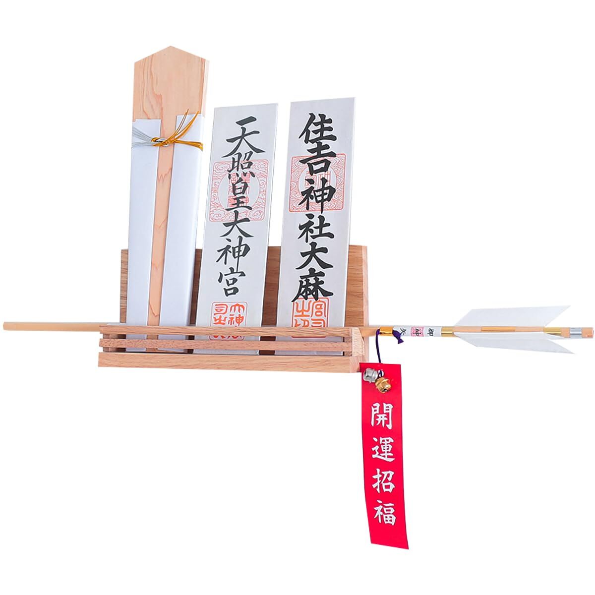神棚の里(Kamidananosato) 神棚 モダン Lotus Three 壁掛け おしゃれ お札立て お札入れ かんたん 神棚 御神札 入拍卖