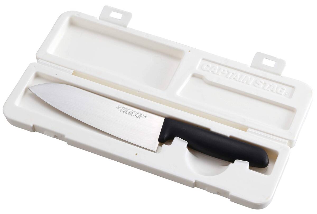 キャプテンスタッグ(CAPTAIN STAG) まな板 包丁 スリム 抗菌 まな板 包丁セット 目盛付き コンパクト収納 UH-4709 ホワイ拍卖