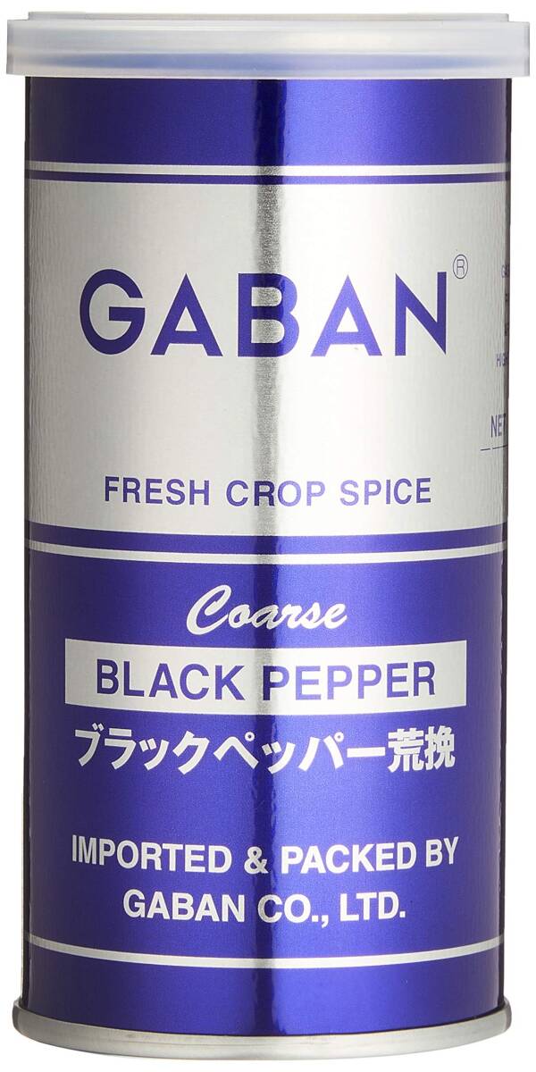 GABAN(ギャバン) GABAN ブラックペッパー 荒挽 100g×2本拍卖