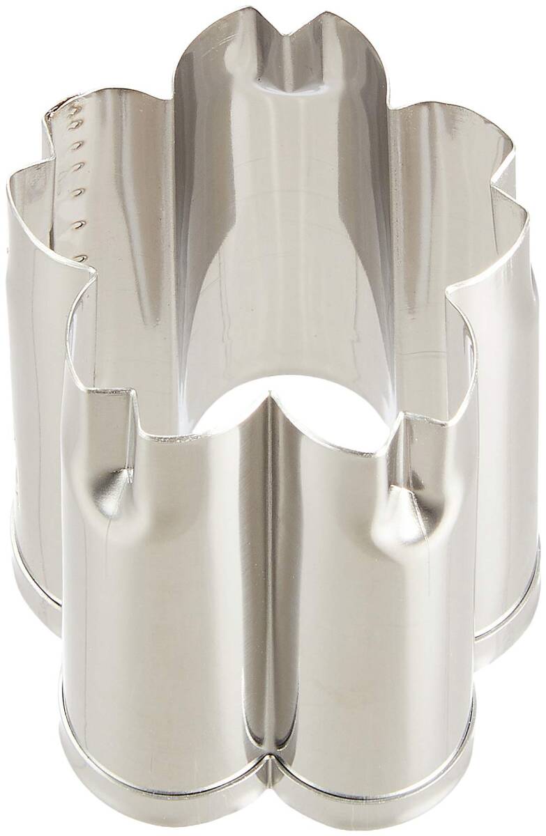 遠藤商事 業務用 手造り業務用抜型 中 (C) フカ桜 18-8ステンレス 日本製 BNKA503拍卖