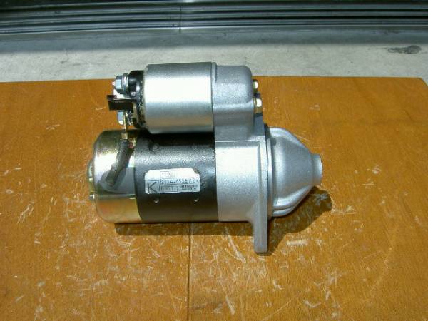 ヤンマー、トラクター/汎用エンジン用セルモーター(スターター)リビルト品 S114-653~B、119226-77010拍卖