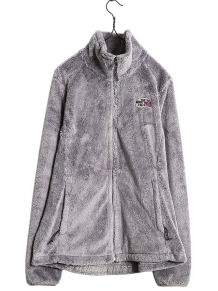 US企画 ノースフェイス フルジップ フリース ジャケット レディース М The North Face ハイ パイル 毛足 ジャンパー ブルゾン アウトドア拍卖