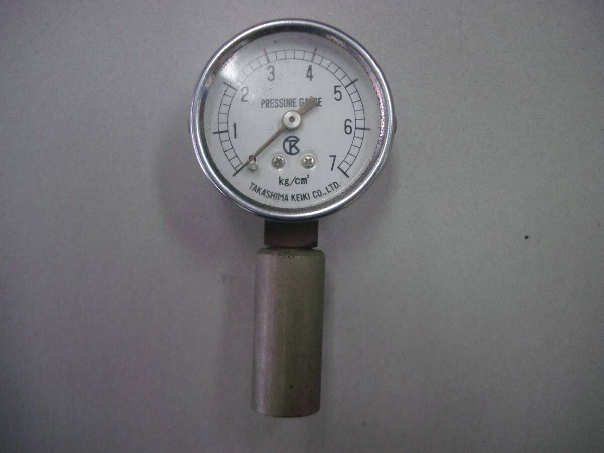 TAKASHIMA KEIKI PRESSURE GAUGE エアゲージ(レターパックプラス)拍卖