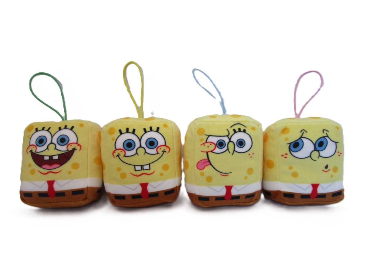 スポンジ・ボブ フェイスマスコット3 コンプリート セット 全4種 スポンジボブ Sponge Bob フェイスマスコット マスコット拍卖