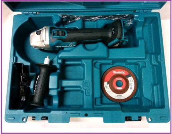 マキタ 125mm 18V 充電ディスクグラインダ GA504DZN 【本体+純正ケース】 ■安心のマキタ純正/新品/未使用■拍卖