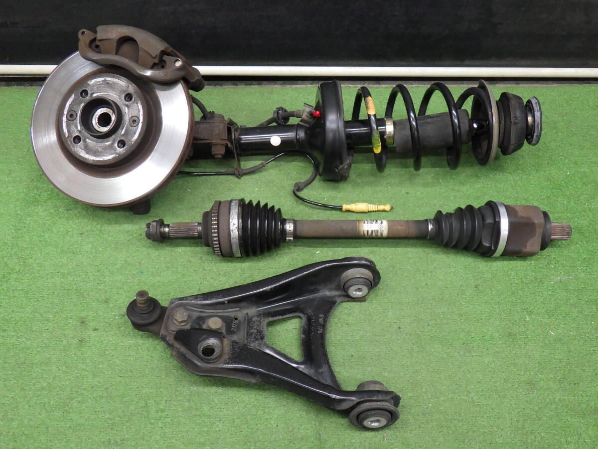 15C】【送料記載】 ルノー カングー GH-KCK4M 左フロントサスペンション ナックル ロアアーム ドライブシャフト KANGOO 【412065】拍卖