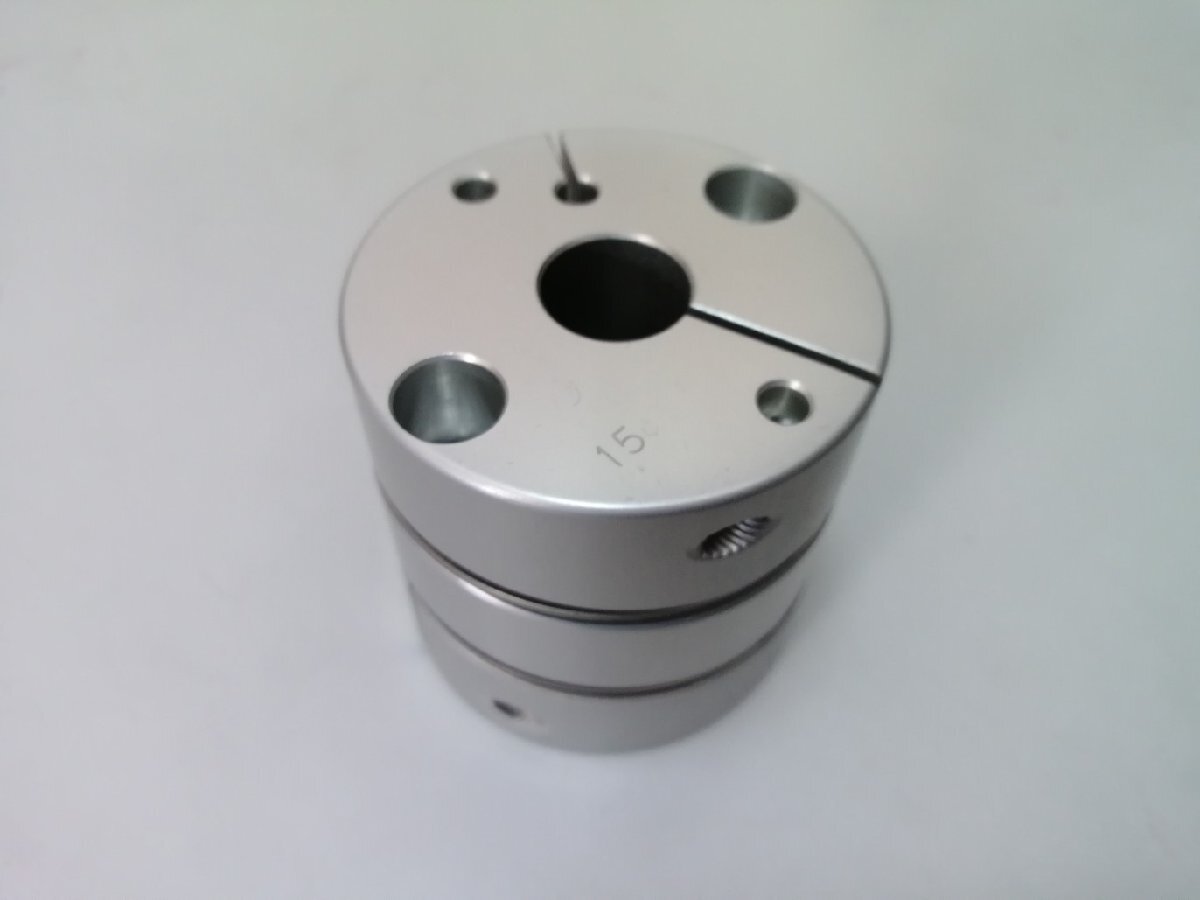 01185 ミスミ カップリング 高剛性ディスク形クランピングタイプ/サーボモータ用 SCPW55-15-24拍卖