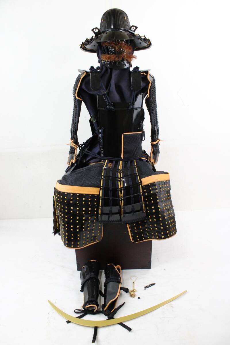 【直接引取り限定】現状品 デアゴスティーニ 戦国甲冑をつくる 完成品 オリジナル鎧櫃付き 模型 ホビー ITJTH0JPK4M0-Y-A23-byebye拍卖