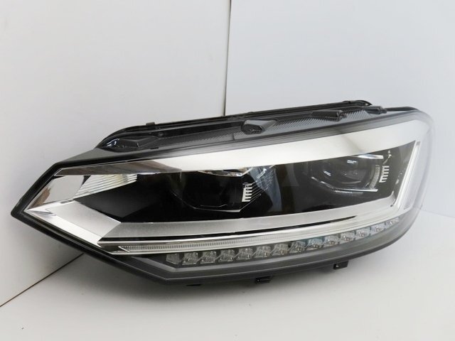 【即決有】 ワーゲン ゴルフトゥーラン 5T 後期 純正 左 ヘッドライト LED 5TC 941 081 (n004201)拍卖