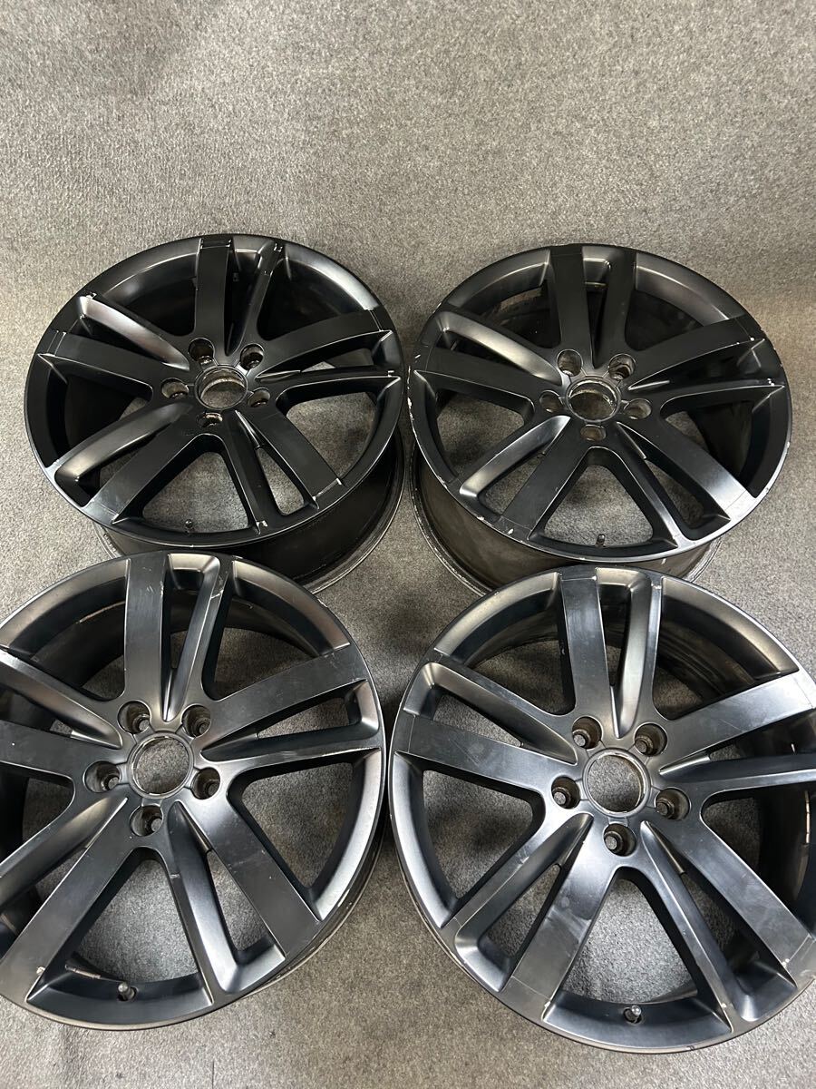 Audi アウディ 純正 Q7 20インチ 9J +60 130 5H アルミホイール マットブラック 希少デザイン 4本拍卖