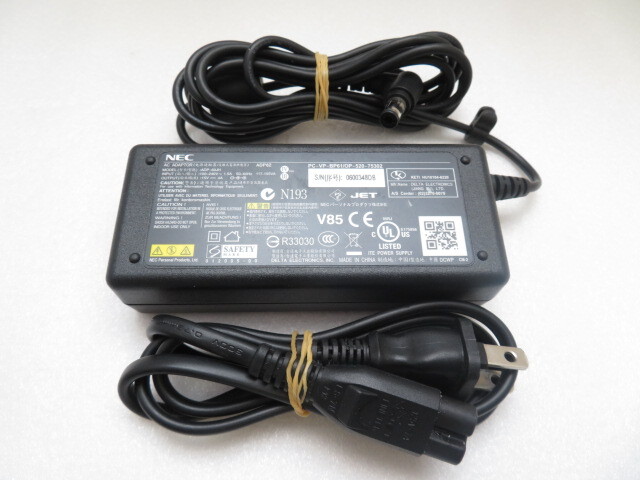 AD35626★NEC★ACアダプター★ADP62 PC-VP-BP61 ADP-60JH★保証付!即決!拍卖