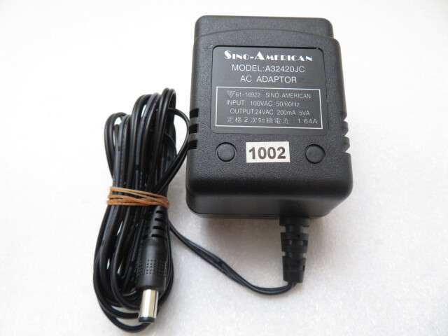 AD35640★SINO-AMERICAN★ACアダプター★A32420JC★保証付!即決!拍卖