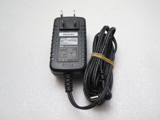 AD35689★ELECOM★ACアダプター★ADP25-002 KSAS0100500200HU★保証付!即決!拍卖