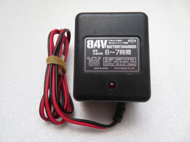 AD35703★TOKYO MARUI★ACアダプター★8.4V 150mA バッテリーチャージャー★保証付!即決!拍卖