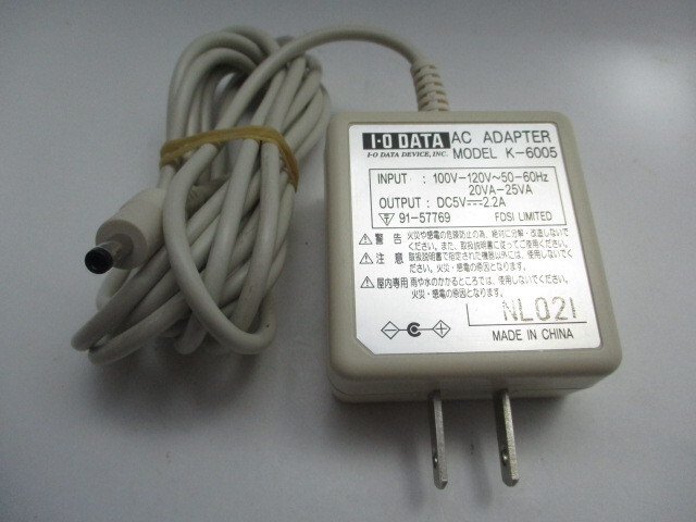 AD35732★I・O DATA★ACアダプター★K-6005★保証付!即決!拍卖