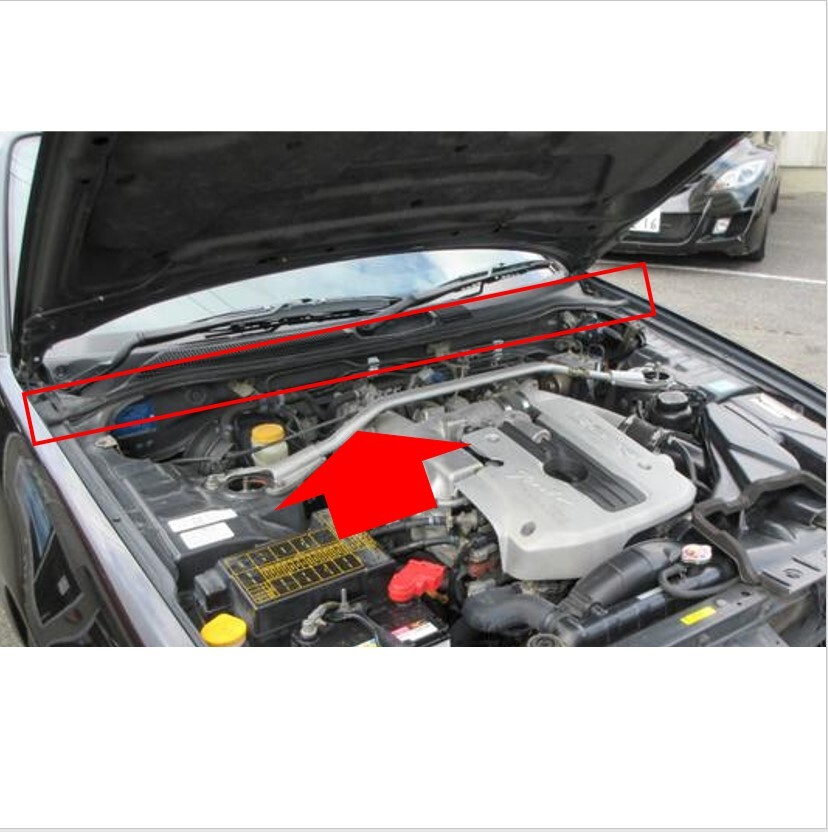 ★新品 未使用 純正部品 日産 スカイライン GT-R BNR34 RUBBER-SEALING カウルトップカバー シーリングラバー ワイパ- 水侵入防止 ★拍卖