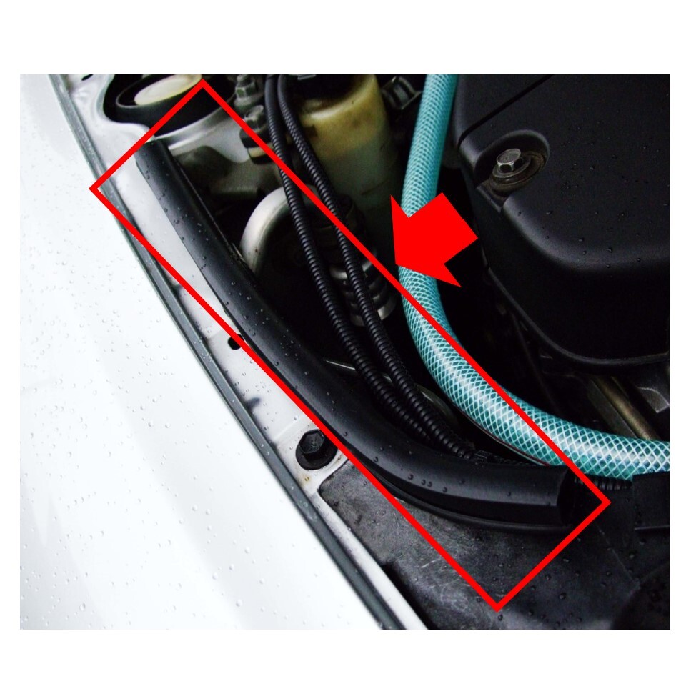 ★新品 未使用 純正部品 ダイハツ コペン L880K フード トゥー ラジエター シール DAIHATSU パーツ リフレッシュ カスタム 在庫限り 希少★拍卖