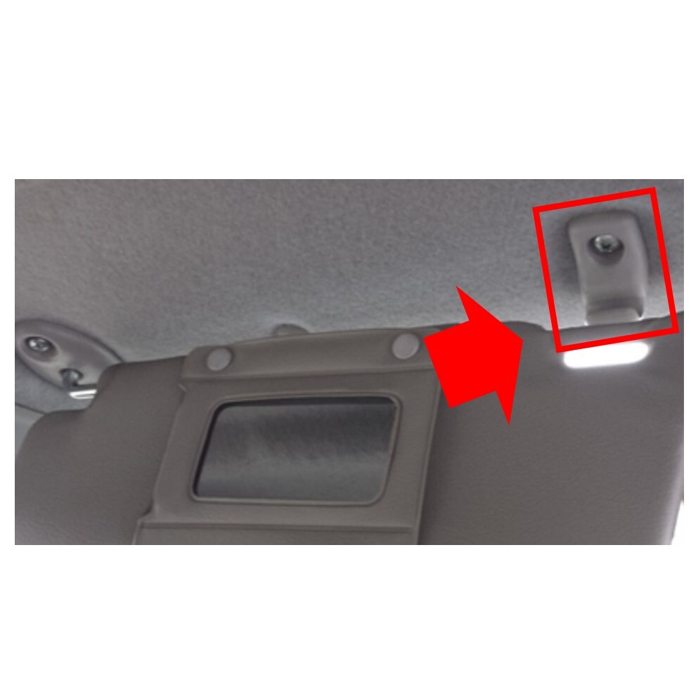 ★新品 未使用 純正部品 スバル SUBARU ヴィヴィオ VIVIO KK3 KK4 KY3 サンバイザー フック 左右 セット リフレッシュ 修理 レストア★拍卖