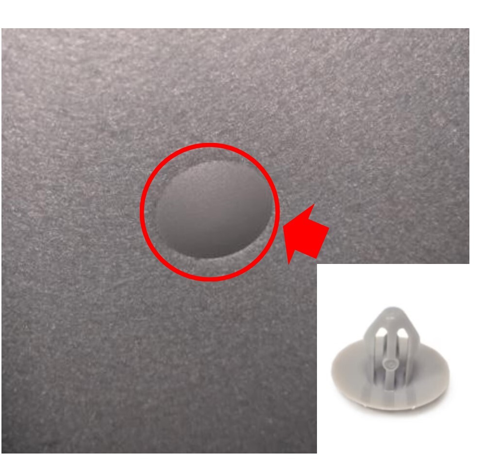 ★新品 未使用 純正部品 三菱 ランサーエボリューション IX CT9A CLIP HEADLI ヘッドライニング クリップ リフレッシュ 希少 レア★拍卖