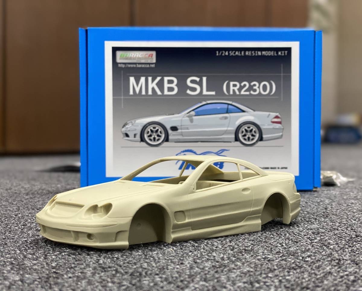 メルセデス・ベンツ MKB SL R230 ベンツ プラモデル キット 模型 1/24スケール《未組立》管理-2拍卖