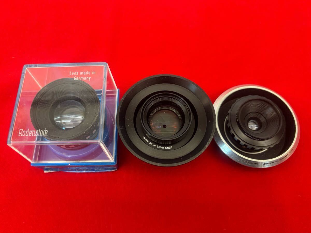 ★RODAGON 引き伸ばしレンズ RODENSTOCK 3点セット★1:5,6 f=50mm/f=105/f=150★カメラレンズ★ローデンシュトック★ロダゴン★SR(S414)拍卖