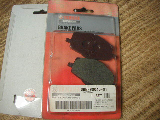 52674★DT125R(3FW)★未使用・フロントブレーキパッド(3BN)拍卖