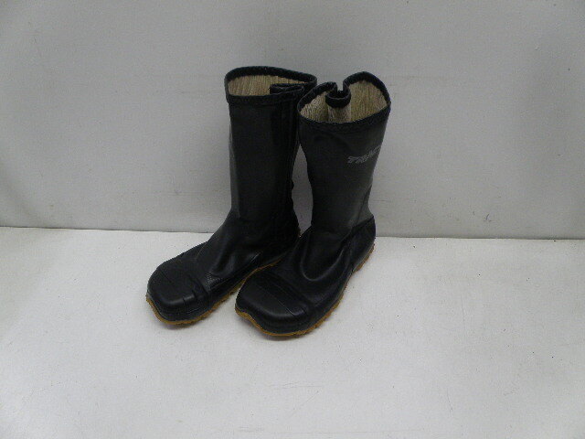 TRACTOR SHOES!トラクターシューズ!防水作業靴!24~24.5cm(中-黒)拍卖