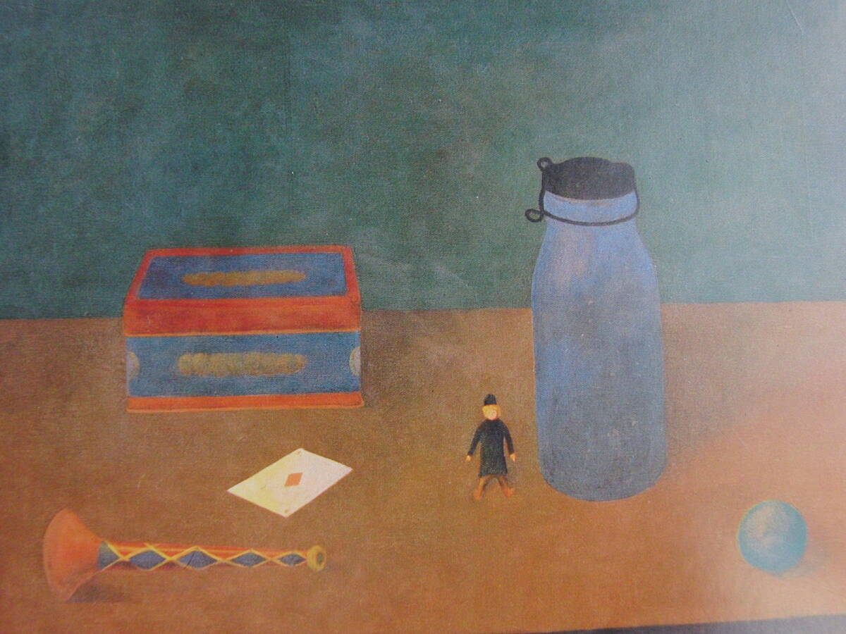 小杉小二郎、「壜と人形のある静物」、厳選、希少画集・額装画、人気作品、新品高級額 額装付、状態良好、送料無料拍卖