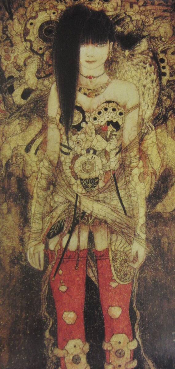 笹本正明、「マリ・テネブラーエ」、厳選、希少画集・額装画、人気作品、新品高級額 額装付、状態良好、美人拍卖